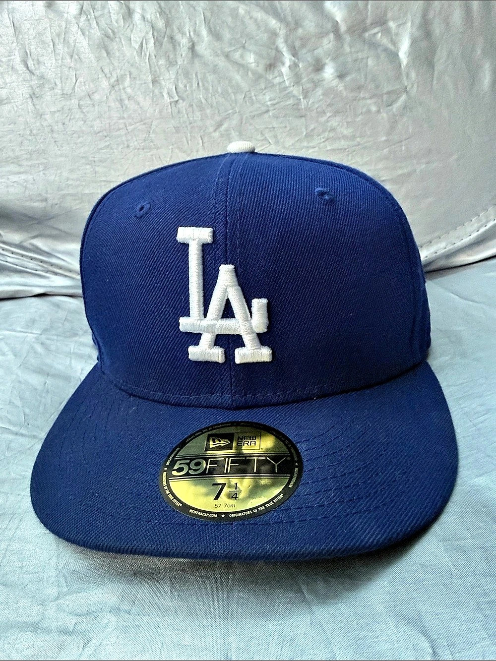New Era 59FIFTY Los Angeles Dodgers City of Angels Fitted Hat Blue 7 1/4
